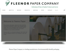 Tablet Screenshot of fleenorpaper.com